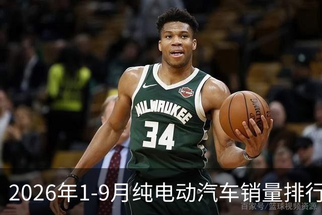 2026年1-9月纯电动汽车销量排行榜